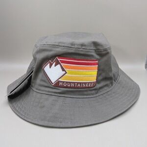 Fersten Worldwide 100% Organic Cotton Gray Mountaineer Bucket Outdoors Hat